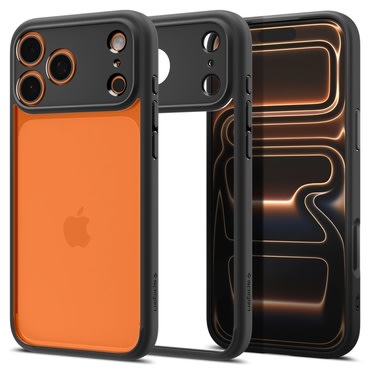 Tok Spigen "Ultra Hybrid" iPhone 17 Pro készülékekhez - Matte Black