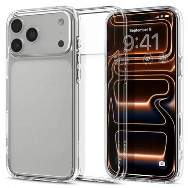 Tok Spigen "Ultra Hybrid" iPhone 17 Pro készülékekhez - Crystal Clear