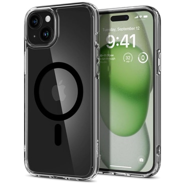 Tok Spigen "Ultra Hybrid Mag" iPhone 15 készülékekhez - black