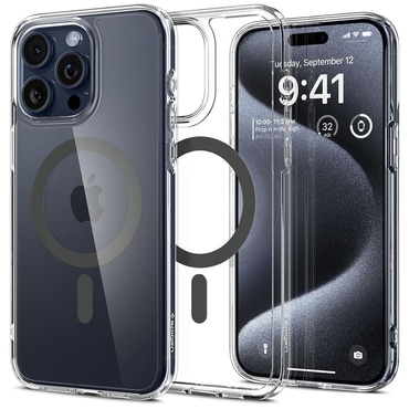 Tok Spigen "Ultra Hybrid Mag" iPhone 15 Pro Max készülékekhez - graphite