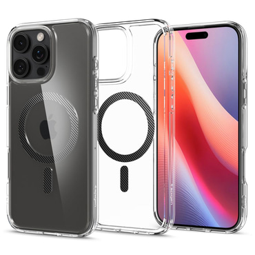 Tok Spigen "Ultra Hybrid Mag" iPhone 16 Pro készülékekhez - carbon fiber