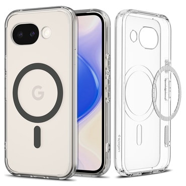 Tok Spigen "Ultra Hybrid Mag" Google Pixel 10a készülékekhez - clear graphite