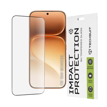 Prémium 3D Full Body üvegfólia "Techsuit" Honor 600 / 600 Pro készülékekhez - fekete