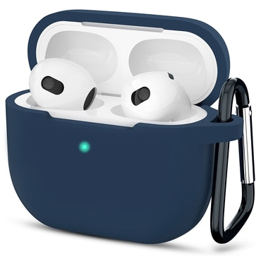 Silikon tok Techsuit Apple AirPods 3 készülékhez - kék