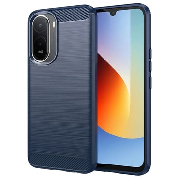 TPU gél tok "Brushed Carbon" Xiaomi Redmi A7 Pro készülékekhez - kék