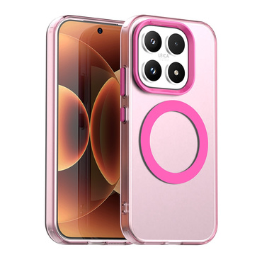 Hibrid tok Techsuit "CandyCase MagSafe" Xiaomi 17 készülékekhez - pink