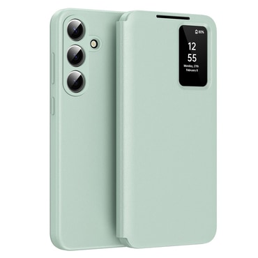 Nyitható tok Techsuit "SmartView" Samsung Galaxy S26 készülékekhez - green