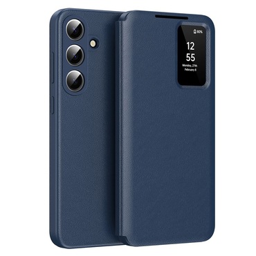 Nyitható tok Techsuit "SmartView" Samsung Galaxy S26 Plus készülékekhez - blue