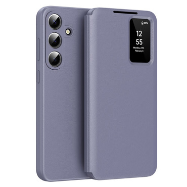 Nyitható tok Techsuit "SmartView" Samsung Galaxy S26 Plus készülékekhez - purple