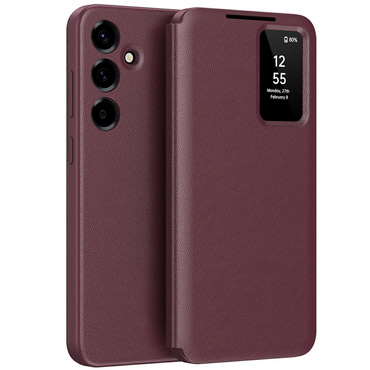 Nyitható tok Techsuit "SmartView" Samsung Galaxy A37 készülékekhez - red