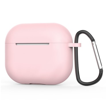 Silikon tok Techsuit AirPods 4 készülékhez - rózsaszín
