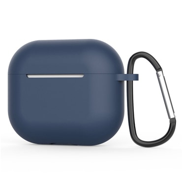 Silikon tok Techsuit AirPods 4 készülékhez - sötétkék