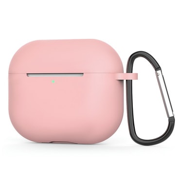 Silikon tok Techsuit AirPods 4 készülékhez - sötét rózsaszín