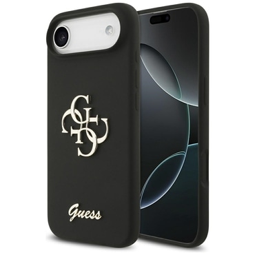 Tok Guess "Silicone Big 4G Script" iPhone Air készülékhez - black