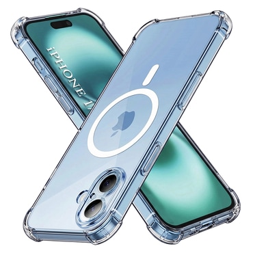 Hibrid tok Techsuit "Shockproof MagSafe" iPhone 17 készülékekhez - clear