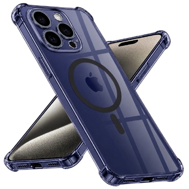 Hibrid tok Techsuit "Shockproof MagSafe" iPhone 15 Pro Max készülékekhez - smoke black