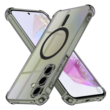 Hibrid tok Techsuit "Shockproof MagSafe" Samsung Galaxy A35 készülékekhez - smoke black
