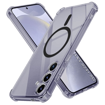 Hibrid tok Techsuit "Shockproof MagSafe" Samsung Galaxy S24 Plus készülékekhez - smoke black
