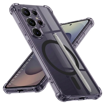 Hibrid tok Techsuit "Shockproof MagSafe" Samsung Galaxy S25 Ultra készülékekhez - smoke black