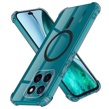 Hibrid tok Techsuit "Shockproof MagSafe" Honor X8c készülékekhez - smoke black
