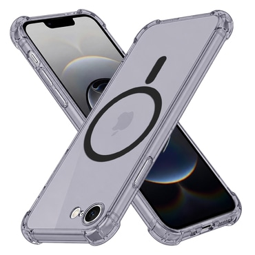 Hibrid tok Techsuit "Shockproof MagSafe" iPhone 16e / 17e készülékekhez - smoke black