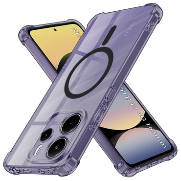 Hibrid tok Techsuit "Shockproof MagSafe" Xiaomi Redmi Note 14 4G készülékekhez - smoke black