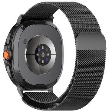 Fém szíj Techsuit "W009" Samsung Galaxy Watch8 40mm / Watch8 44mm / Watch8 Classic készülékhez - szürke