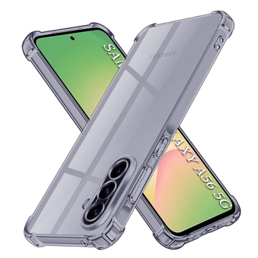 TPU gél tok Techsuit "Shockproof" Samsung Galaxy A56 készülékhez - smoke black