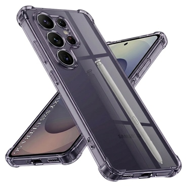 TPU gél tok Techsuit "Shockproof" Samsung Galaxy S25 Ultra készülékhez - smoke black