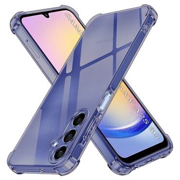TPU gél tok Techsuit "Shockproof" Samsung Galaxy A25 készülékhez - smoke black