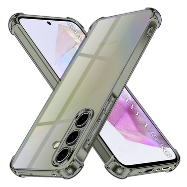 TPU gél tok Techsuit "Shockproof" Samsung Galaxy A35 készülékhez - smoke black