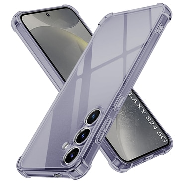 TPU gél tok Techsuit "Shockproof" Samsung Galaxy S24 készülékhez - smoke black