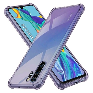 TPU gél tok Techsuit "Shockproof" Huawei P30 Pro készülékhez - smoke black