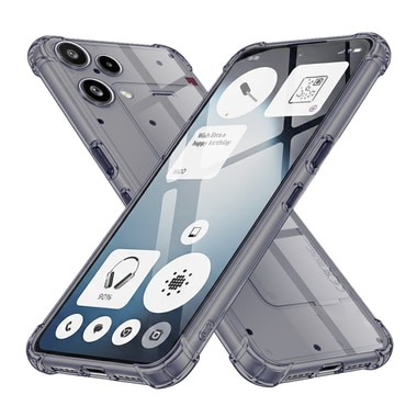TPU gél tok Techsuit "Shockproof" Nothing Phone (3a) Lite készülékhez - smoke black