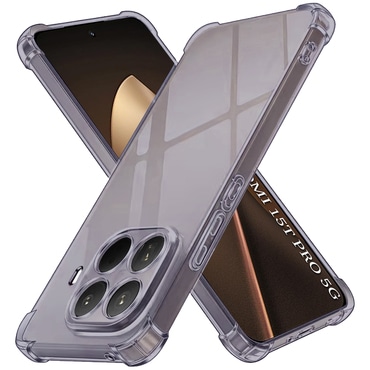 TPU gél tok Techsuit "Shockproof" Xiaomi 15T Pro készülékhez - smoke black