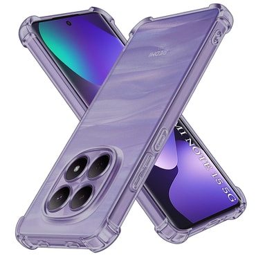 TPU gél tok Techsuit "Shockproof" Xiaomi Redmi Note 15 4G / Redmi Note 15 5G / Poco M8 készülékhez - smoke black