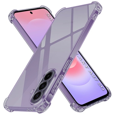 TPU gél tok Techsuit "Shockproof" Samsung Galaxy A36 / A37 készülékhez - smoke black