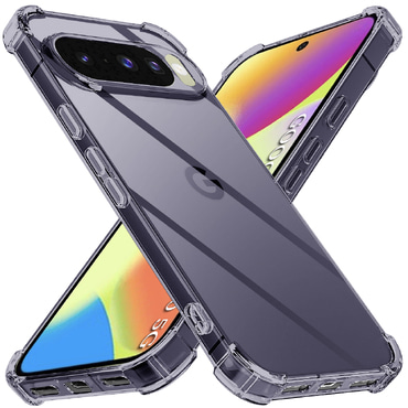 TPU gél tok Techsuit "Shockproof" Google Pixel 10 / 10 Pro készülékhez - smoke black