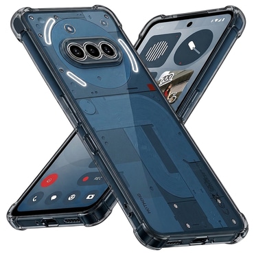 TPU gél tok Techsuit "Shockproof" Nothing Phone (3a) készülékhez - smoke black