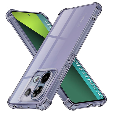 TPU gél tok Techsuit "Shockproof" Xiaomi Poco X6 készülékhez - smoke black