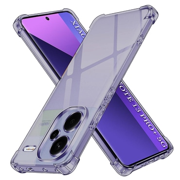 TPU gél tok Techsuit "Shockproof" Xiaomi Redmi Note 13 Pro Plus 5G készülékhez - smoke black
