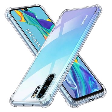 TPU gél tok Techsuit "Shockproof" Huawei P30 Pro készülékhez - clear