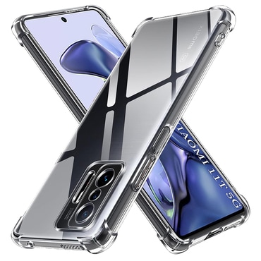 TPU gél tok Techsuit "Shockproof" Xiaomi 11T / 11T Pro készülékhez - clear