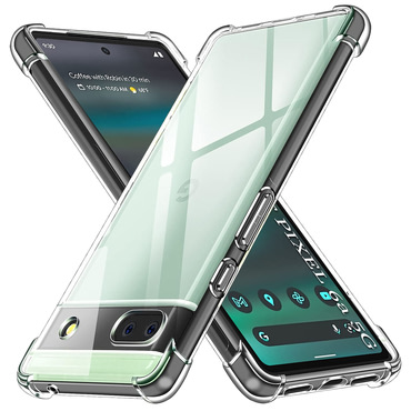 TPU gél tok Techsuit "Shockproof" Google Pixel 6a készülékhez - clear