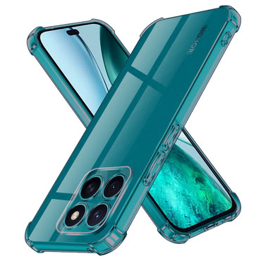 TPU gél tok Techsuit "Shockproof" Honor X8c készülékhez - smoke black
