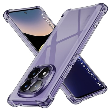 TPU gél tok Techsuit "Shockproof" Xiaomi Redmi Note 14 Pro Plus 5G készülékhez - smoke black