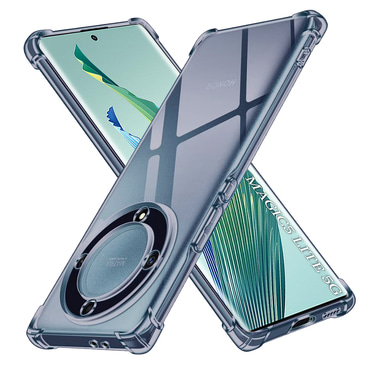 TPU gél tok Techsuit "Shockproof" Honor Magic5 Lite 5G készülékhez - smoke black