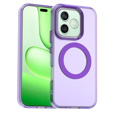 Hibrid tok Techsuit "CandyCase MagSafe" Honor 600 Lite készülékekhez - purple