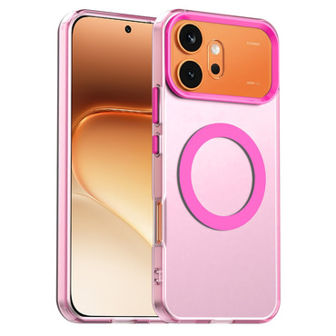 Hibrid tok Techsuit "CandyCase MagSafe" Honor 600 / 600 Pro készülékekhez - pink