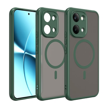 Hibrid tok "HaloFrost II MagSafe" Xiaomi Poco X8 Pro Max készülékhez - green